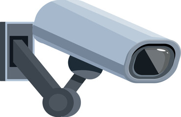 Modern security camera providing constant surveillance and enhancing safety measures