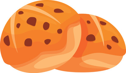 Delicious hot cross buns are waiting to be eaten during easter celebrations