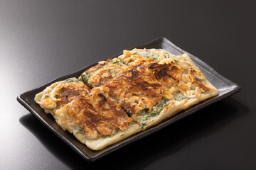 桜海老としそのチヂミ