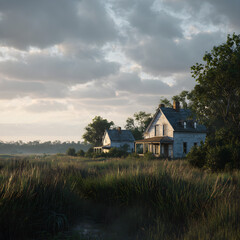 Charming Farmhouses in theCountryside: Embracing Rusic Beauty and Serene Landsapes