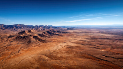 Summer landscape. Beautiful summer mountain panorama. Natural background USA. Green mountains and layers of hills. Election day in USA. America day. Festive mood on President's day