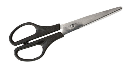 Sharp Scissors Isolated on White Background