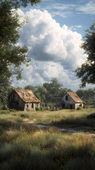 Charming Farmhouses in theCountryside: Embracing Rusic Beauty and Serene Landsapes