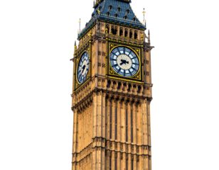 big ben clock tower with transparent background PNG and JPEG image