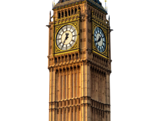 big ben clock tower with transparent background PNG and JPEG image