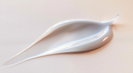 Minimalistic abstract background featuring a white product sample.
