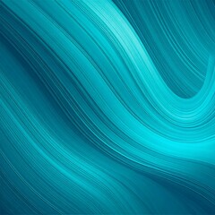 Teal abstract wavy lines