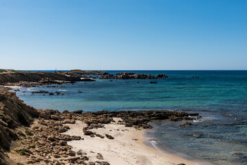Seascape view from the north of Tunisia