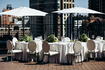 Wedding decoration, wedding floristics, wedding details