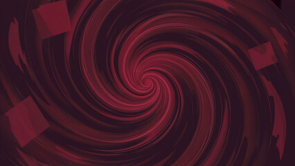 Abstract swirling vortex of deep red and magenta hues with subtle geometric patterns