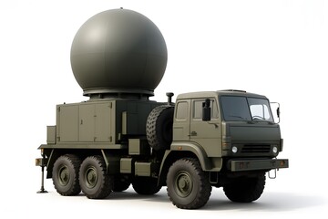 Mobile Radar Dome Mounted Military