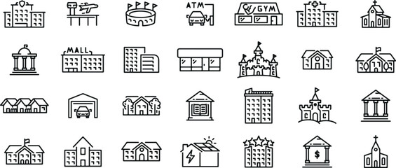 bank icons, finance symbols, banking doodle pack, atm vector graphics, money transaction icons, savings bank vector, financial institution clipart, economic symbols pack, credit icons, deposit and wit