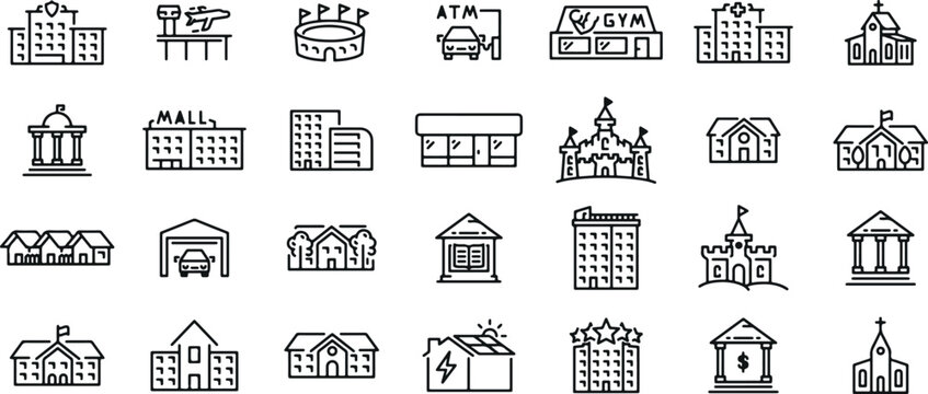 bank icons, finance symbols, banking doodle pack, atm vector graphics, money transaction icons, savings bank vector, financial institution clipart, economic symbols pack, credit icons, deposit and wit