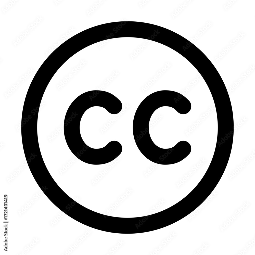 Poster illustration of a rounded square shape with two circles and a bookmark like shape inside the square 