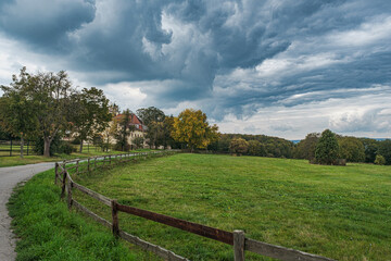 Impressions along the Westerberg Hiking Trail in Rheinhessen in autumn