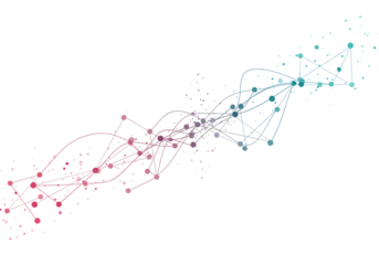 Abstract Network Flow: Dynamic Data Visualization