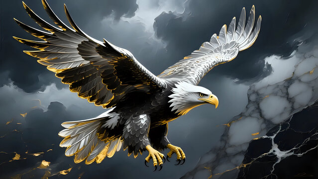 American bald eagle - Powered by Adobe