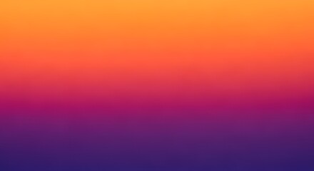 Naklejka premium A vibrant gradient background transitioning from orange to red to purple creating a smooth color blend effect