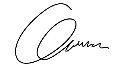 Fake autograph samples. Hand-drawn signatures, examples of documents, certificates and contracts with inked and handwritten lettering. Abstract
