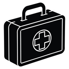 Park Ranger isolated first aid kit on white background