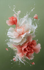 Abstract colAbstract color art texture commercial backgroundor art texture commercial background