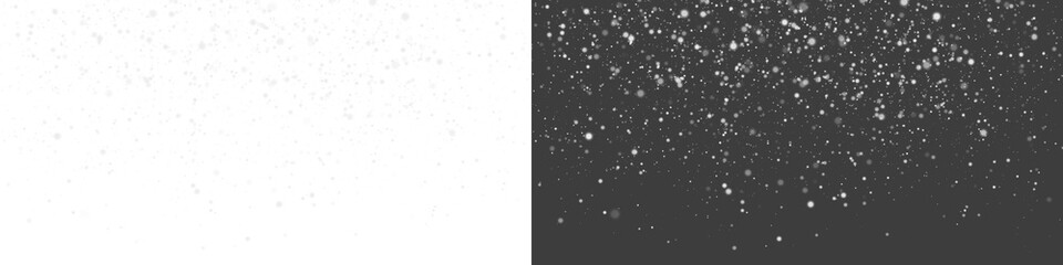 Falling snow snowfall snowflake snowflakes snow overlay action. PNG winter snow effect transparent background