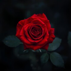 red rose 