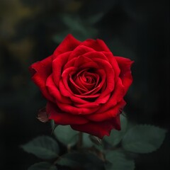 red rose 