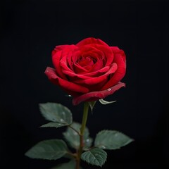 red rose 