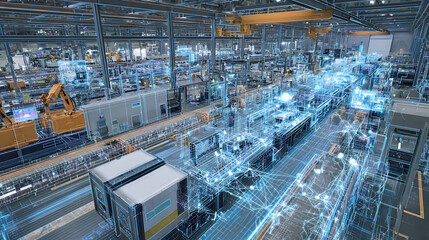 Simulating Manufacturing Processes Using Digital Twin Technology