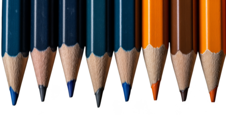 Sharp hues line the void