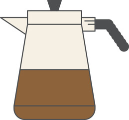 Vector illustration of coffee drink