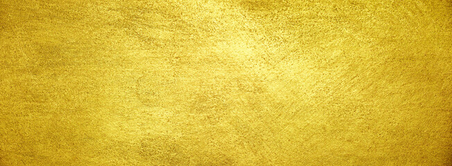 Bright golden metal background texture.