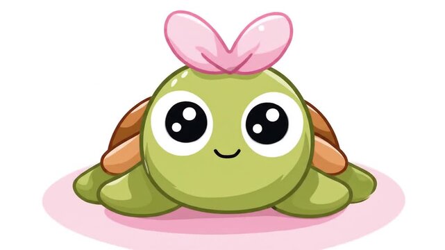 Cute cartoon turtle