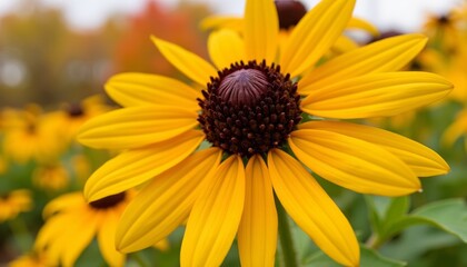 Fototapeta premium yellow daisy flower