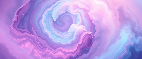 Swirling nebula of pastel hues, soft gradients, and subtle textures, smooth, colors