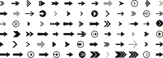 arrow icons pack, direction symbols vector, navigation graphics set, pointer arrow designs, right left arrow icons, simple navigation graphics, arrow silhouette symbols, black arrow vector pack, minim