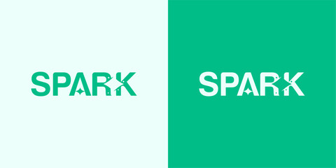 spark logo design unique