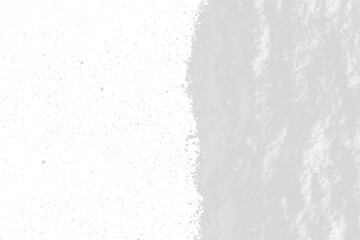 white snow on the transparent background
