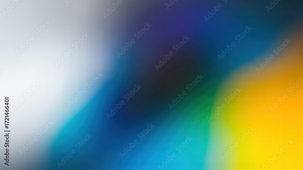 Poster abstract color blur: a vibrant display of color gradients and soft transitions, offering a visually 