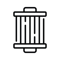 Check this amazing icon of oil filter in modern style
