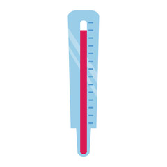 Thermometer - farbiges Icon