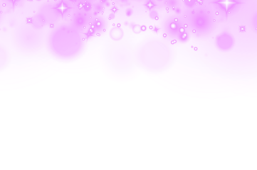 Pink bokeh overlay with soft glowing circles and sparkling stars creates a dreamy atmosphere, perfect for adding a whimsical touch to various design projects and backgrounds