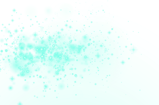 Soft turquoise bokeh overlay with sparkling elements, creating a dreamy atmosphere for design projects, featuring blurred circles and light effects for artistic enhancement
