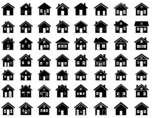 Simple House Icons Set