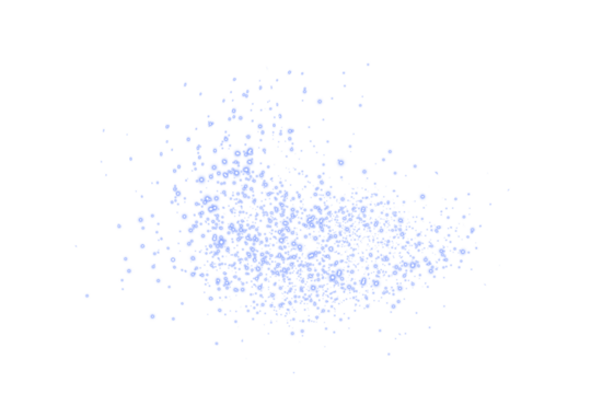 Soft blue abstract png overlay with scattered dots and textures, creating a dreamy atmosphere for design projects, enhancing visual storytelling and creativity