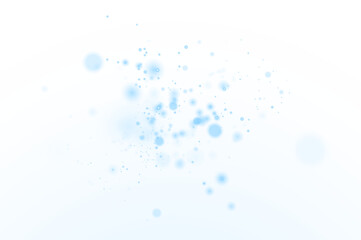 Soft blue bokeh overlay with delicate circular shapes creating a dreamy atmosphere, ideal for backgrounds, designs, and artistic projects featuring a serene and tranquil aesthetic