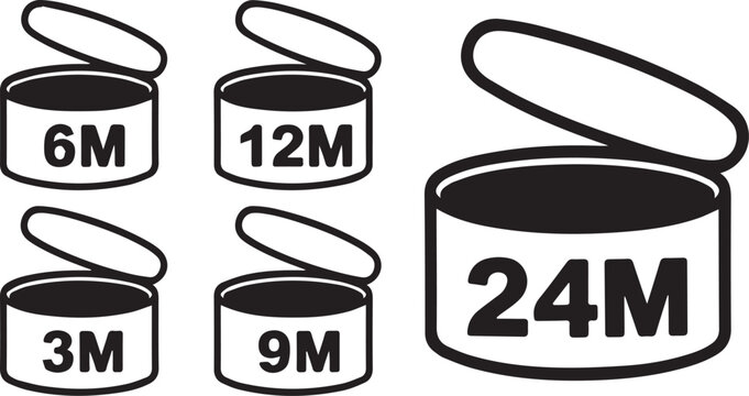 Vector art of period after opening symbols