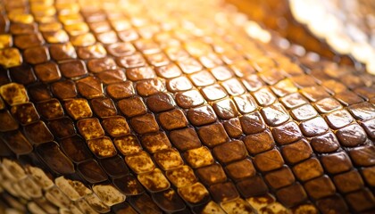 Close-up snake skin texture