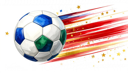 Soccer ball sports game football competition match team play field goal kick stadium championship tournament athlete exercise recreation activity fitness training practice exercise skill 